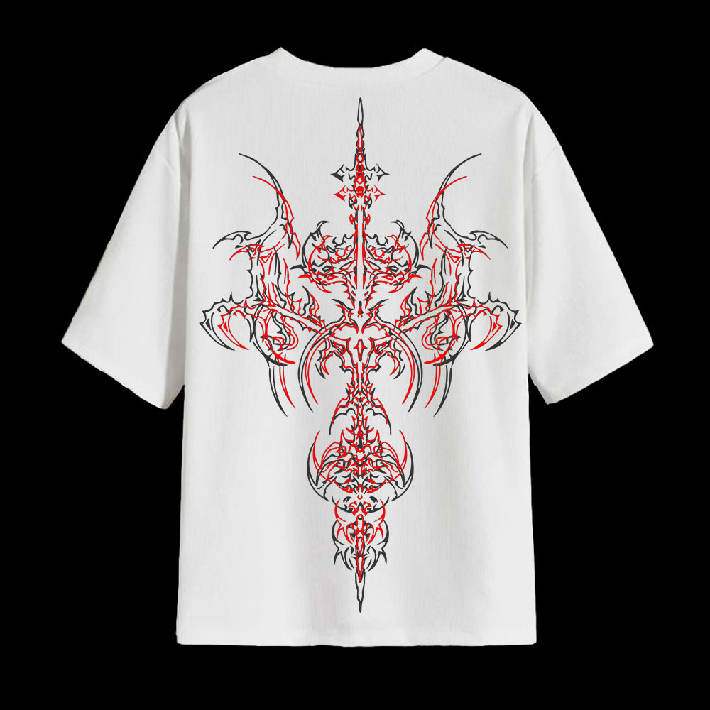 GOOD SPIDER - OVERSIZED (WHITE RED)