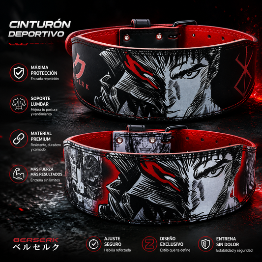 Cinturón de Powerlift Berserk Manga