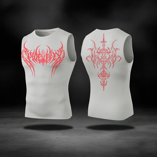 GOOD SPIDER WHITE RED - TOP COMPRESSION