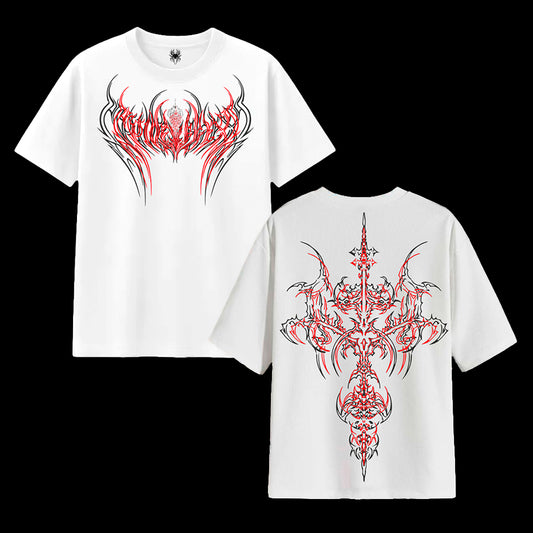 GOOD SPIDER - OVERSIZED (WHITE RED)